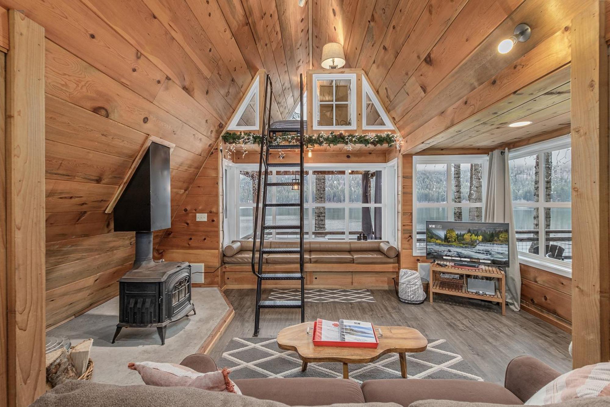 Doc Roy'S Legacy On Fish Lake By Nw Comfy Cabins Leavenworth Exteriör bild